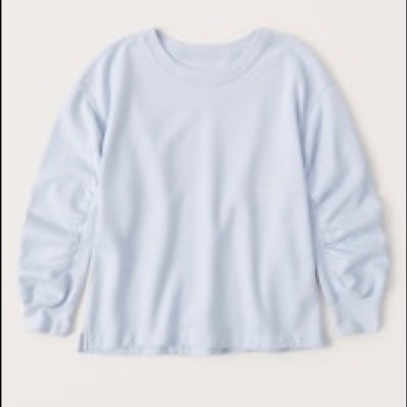 Cinched Sleeve Sweatshirt - Picture 1 of 1